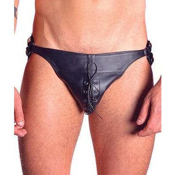 Mister B Posing Pouch Two Belts Laced