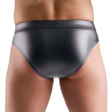 Svenjoyment Wetlook Slip - Zwart