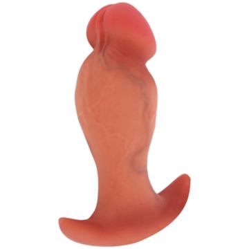 Hidden Desire Realistische Buttplug Huidskleur - 16 cm