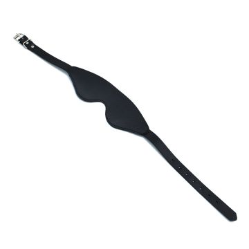 Leren Blinddoek - Zwart