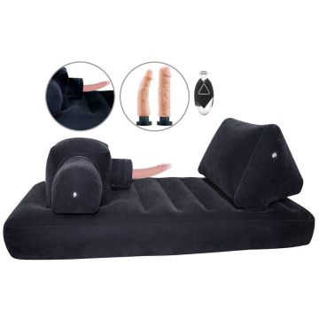 You2toys Velvet Luxury Bed