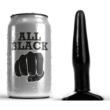 All Black Rick Butt Plug - 12 cm
