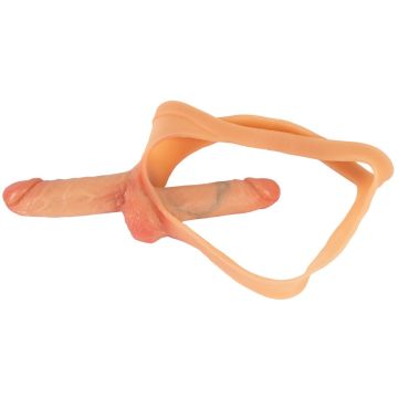 Strap-on String met Dubbele Dildo