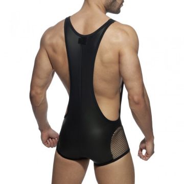 Addicted Party Singlet - Zwart