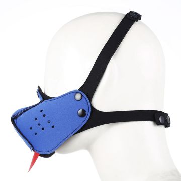 Kiotos Neoprene Puppy Dog Mond Masker - Blauw