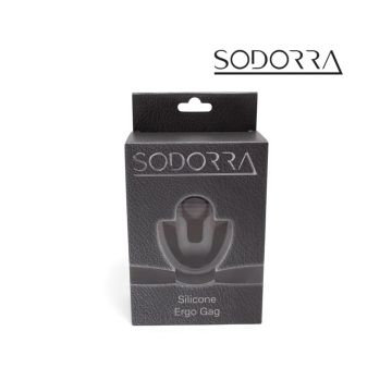 Sodorra Siliconen Ergo Gag Shut Up - Zwart