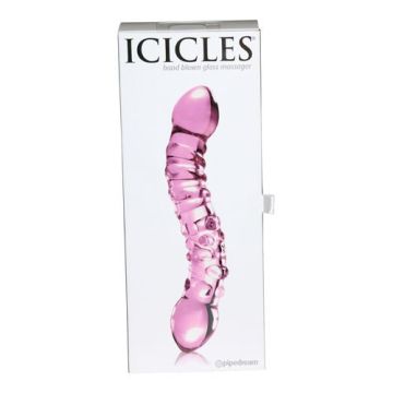 Icicles Glazen Dubbele Dildo No. 55