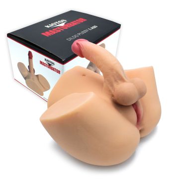 Kiotos Masturbator Dildo Vagina & Anus NR16 - Lichte Huidskleur