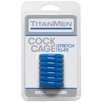 Titanmen Cockcage - Blauw