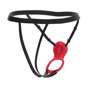 Teazers - Draagbare Clitoral Stimulator Harnas - Rood