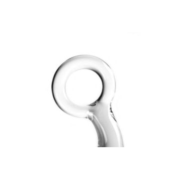 Kiotos Glazen Buttplug met O-Ring Transparant - 14.5 cm