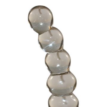 Icicles Glazen Kralen Dildo No. 66 Clear