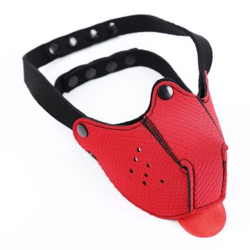 Kiotos Neoprene Puppy Dog Mond Masker - Rood