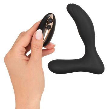 Anos Prostaat Vibrator RC met Afstandsbediening - Zwart