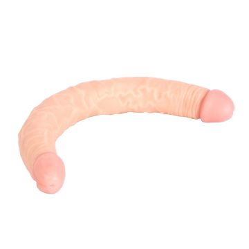 Kiotos COX Dubbele Dildo 025 - Huidskleur