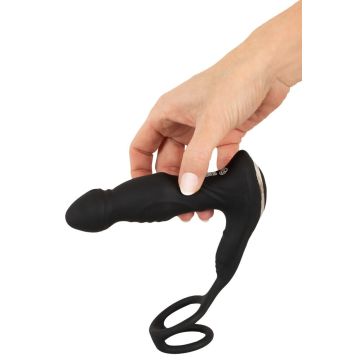 Rebel Vibrerende Prostaat Plug Met Buigfunctie