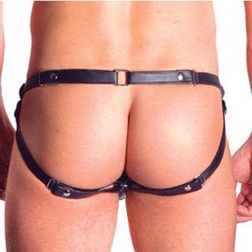 Mister B Posing Pouch Two Belts Laced