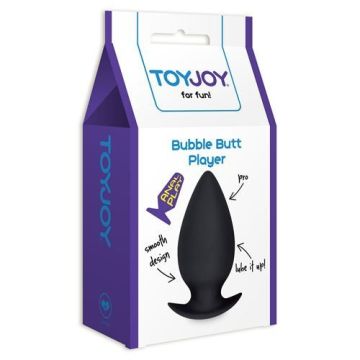 Siliconen Zwarte Buttplug