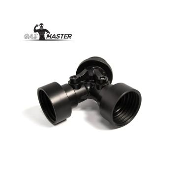 GasMaster Y-Valve Air Selector - Zwart