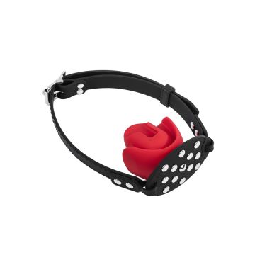 Rimba - Ballgag met Bit - Zwart/Rood