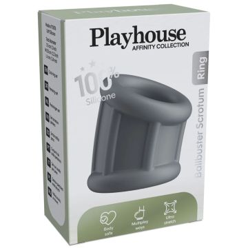 Playhouse Scrotum Ring Ballbuster - Grijs