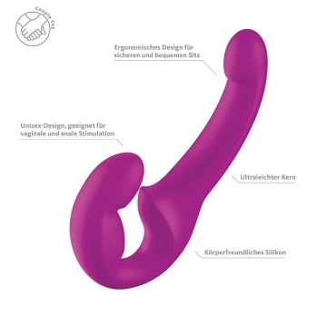 Fun Factory Strapless Strap-On Share Lite - Roze