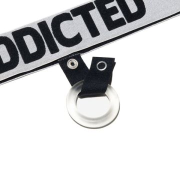 Addicted Removable Cockring Band - Zilver