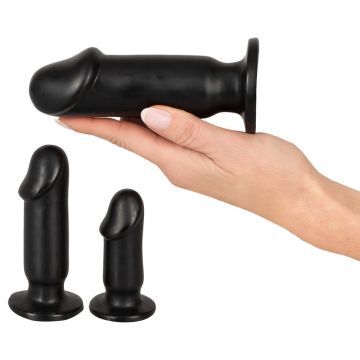 Anos Butt Plug Trainingsset - Zwart