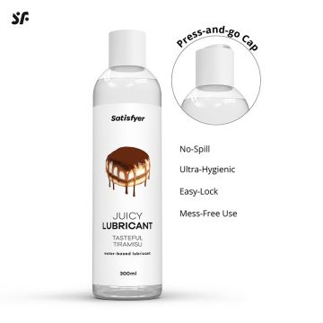 Satisfyer Waterbasis Glijmiddel Tasteful Tiramisu - 300ml