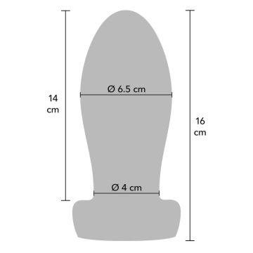 Hidden Desire Zware Anale Stretcher Buttplug L