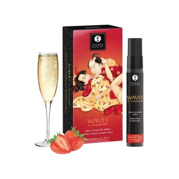 Shunga Oral Pleasure Spray Aardbei - 20 ml