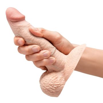 Realistische Dildo slipskin girthy 15.4 cm