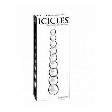 Icicles Glazen Kralen Dildo No. 2