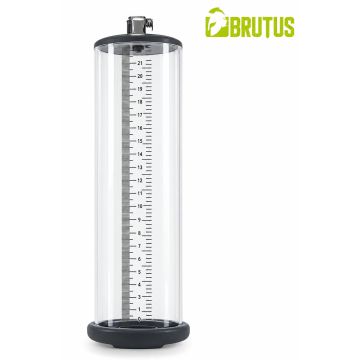 Brutus Penispomp Set Met Handpomp en Cilinder - 23 x 5,7 cm