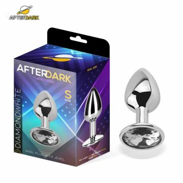 AfterDark Buttplug Diamond White - S
