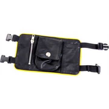 Party Wallet with Piping Yellow