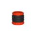 Kiotos 2 in 1 Silicone Cockring en Stretcher - Rood/Zwart Kiotos 2 in 1 Silicone Cockring en Stretcher - Rood/Zwart