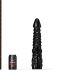 All Black Steroid Allez Dildo Zwart - 40 cm