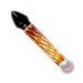 Kiotos Glazen Dildo Black & Yellow Rocket - 19 cm Kiotos Glazen Dildo Black & Yellow Rocket - 19 cm