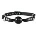 Ballgag normaal Zwart - Kiotos Leather* Ballgag normaal Zwart - Kiotos Leather*