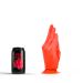 All Black Frank Buttplug Rood - 21 cm All Black Frank Buttplug Rood - 21 cm