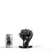 All Black Fist Plug Zwart - L All Black Fist Plug Zwart - L