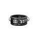 Halsband 6,5 cm Zwart - Kiotos Leather*