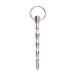 Kiotos Metalen Penisplug Deluxe Zilver - 13.5 cm