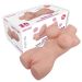 Masturbator Tiny Body Double Hole S - Lichte Huidskleur Masturbator Tiny Body Double Hole S - Lichte Huidskleur