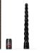 All Black Steroid En-Garde Dildo Zwart - 50 cm