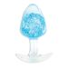 Crystal Buttplug Large - Blauw Crystal Buttplug Large - Blauw