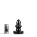 All Black Jeroen Buttplug Zwart - 17 cm